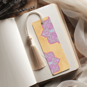 Marque page demi-rosace