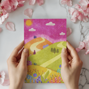 Carte A6 à envoyer ou à encadrer